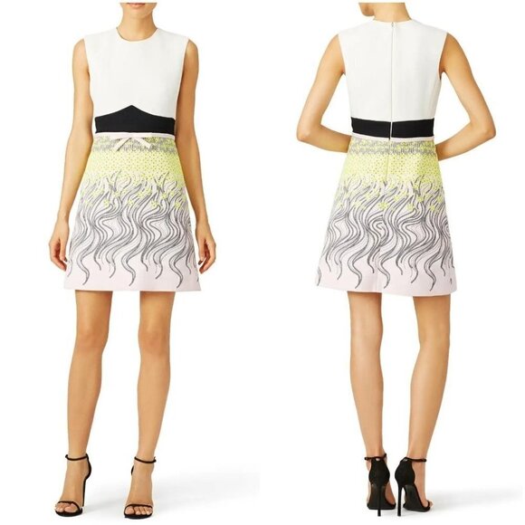 Giambattista Valli Retro Floral Dress $4675 - Picture 1 of 13